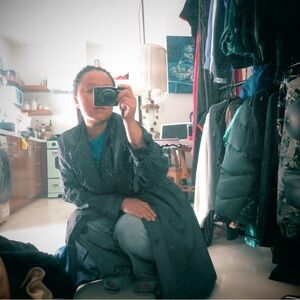 Vintage Dark Gray Trench Coat